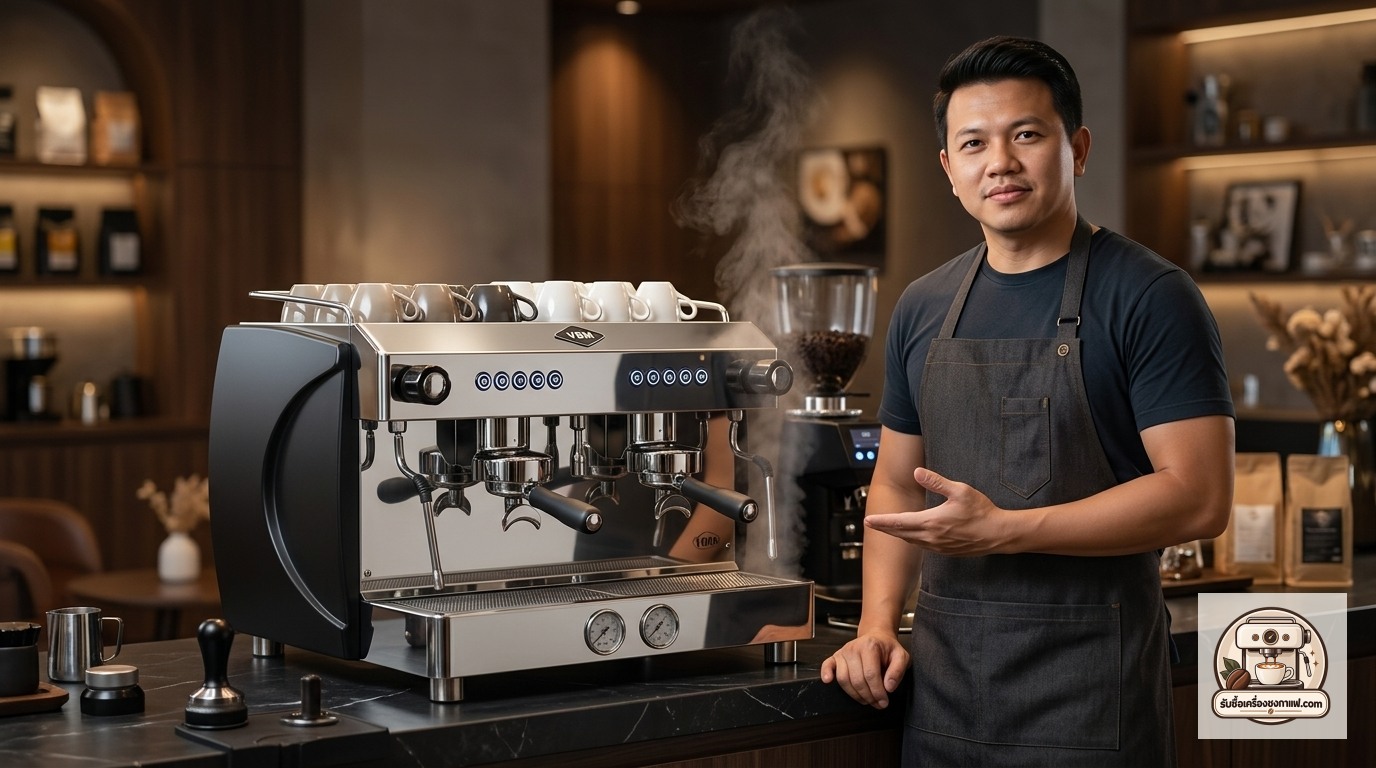 รับซื้อเครื่องชงกาแฟ VBM Lollo ภาพสินค้าและพรีเซนเตอร์